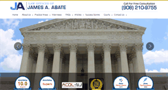 Desktop Screenshot of jabatelaw.com